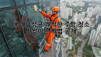대전 유성구 쾌적한 주방 청소, ✨반짝이는 비법 공개!